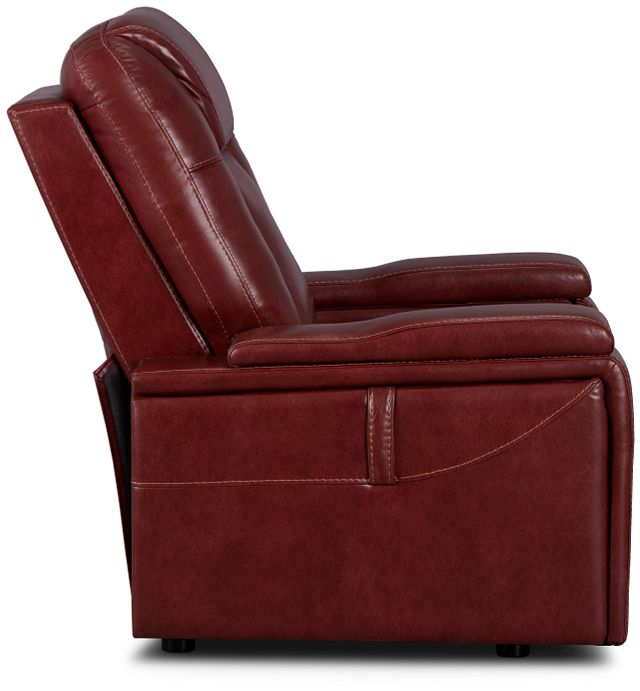 Meta Red Micro Power Recliner