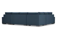 Edgewater Elite Blue Medium Right Chaise Sectional