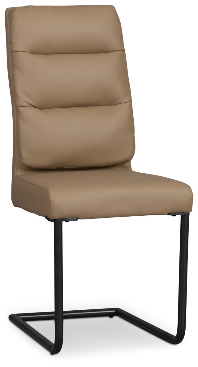 Paxton Taupe Upholstered Side Chair