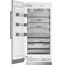 Monogram 361 Series Stainless Steel 36" Built In All Freezer