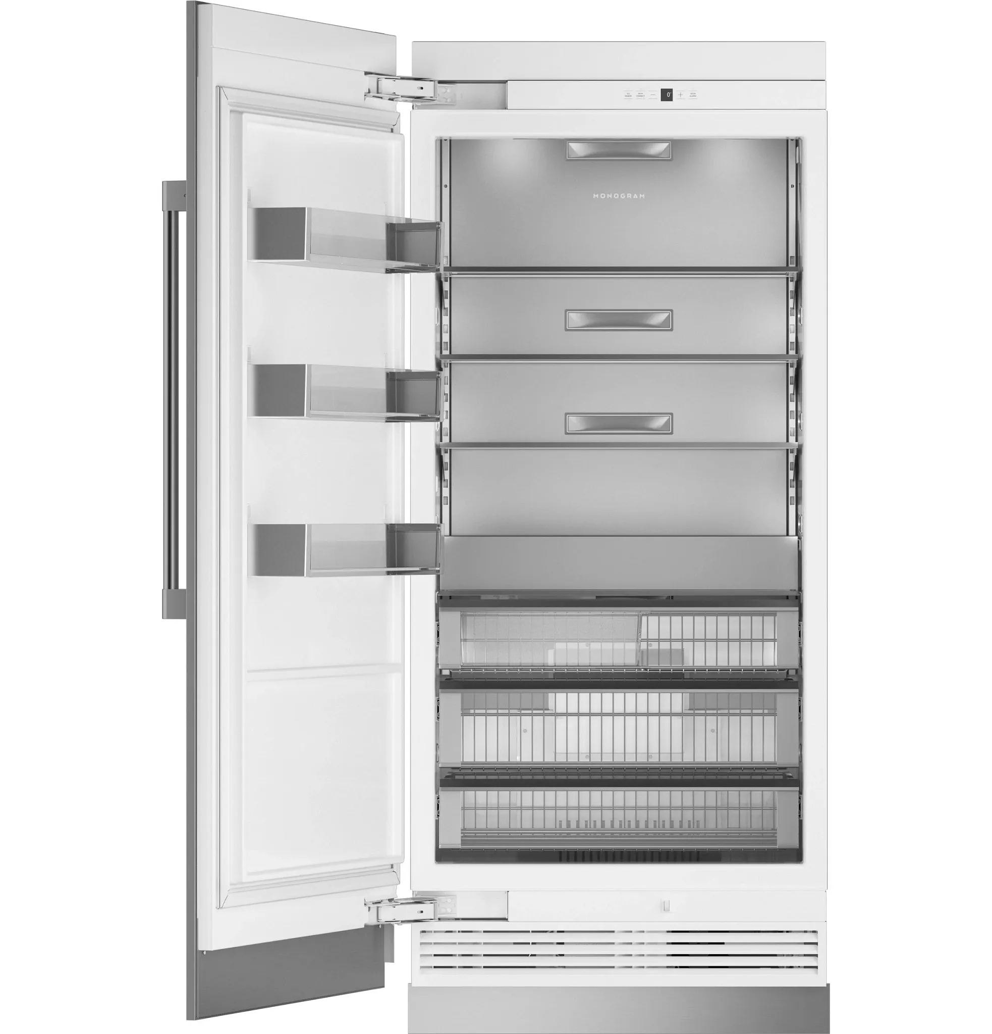 Monogram 361 Series Stainless Steel 36" Built In All Freezer