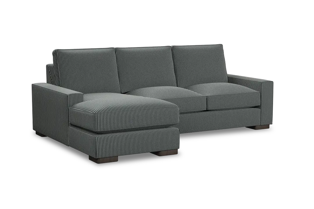 Edgewater Lucy Navy Left Chaise Sectional Edgewater Lucy Navy Left Chaise Sectional