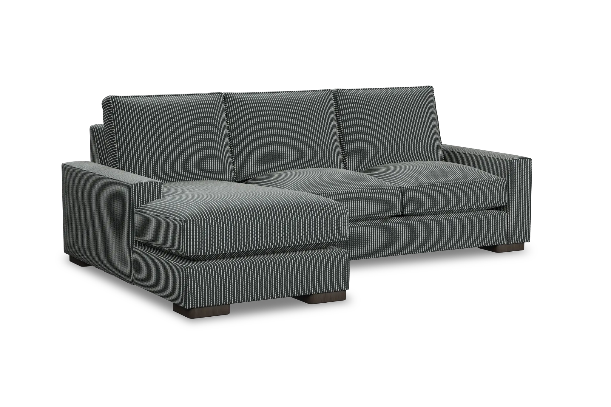 Edgewater Lucy Navy Left Chaise Sectional Edgewater Lucy Navy Left Chaise Sectional