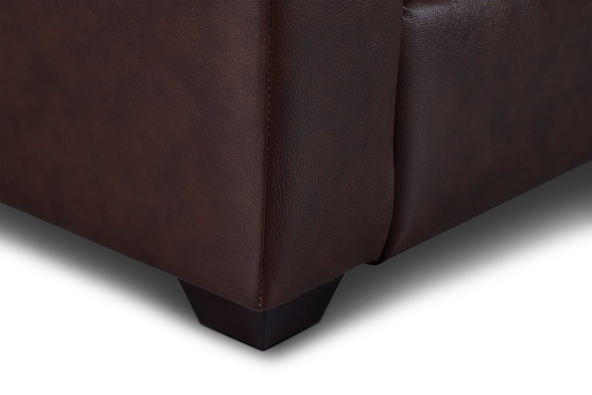 Lane Medium Brown Lthr/vinyl Sofa