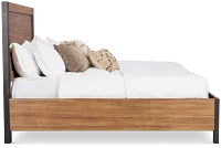 Jackson Two-tone Panel Bed