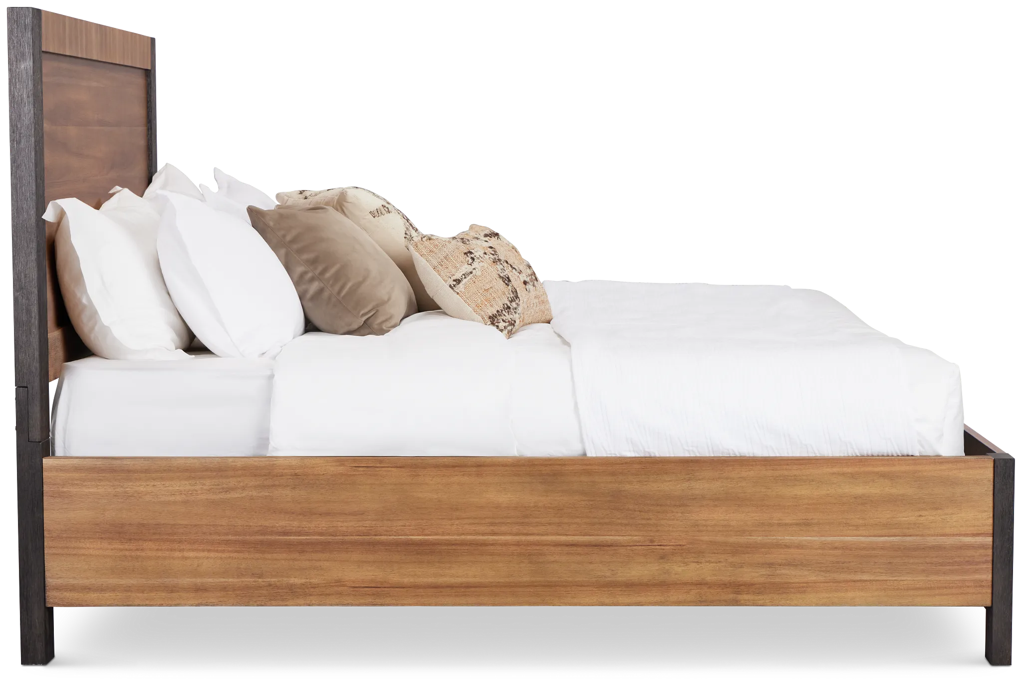 Jackson Two-tone Panel Bed