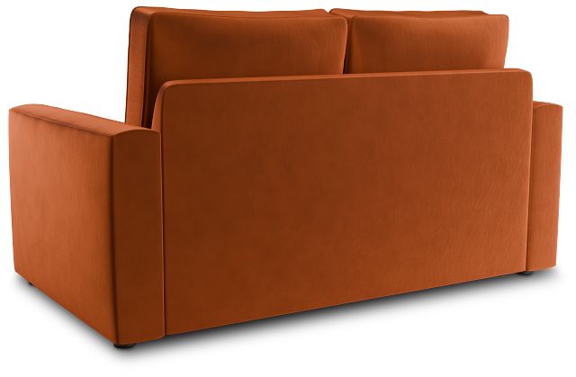 Siesta Joya Orange Fabric Loveseat