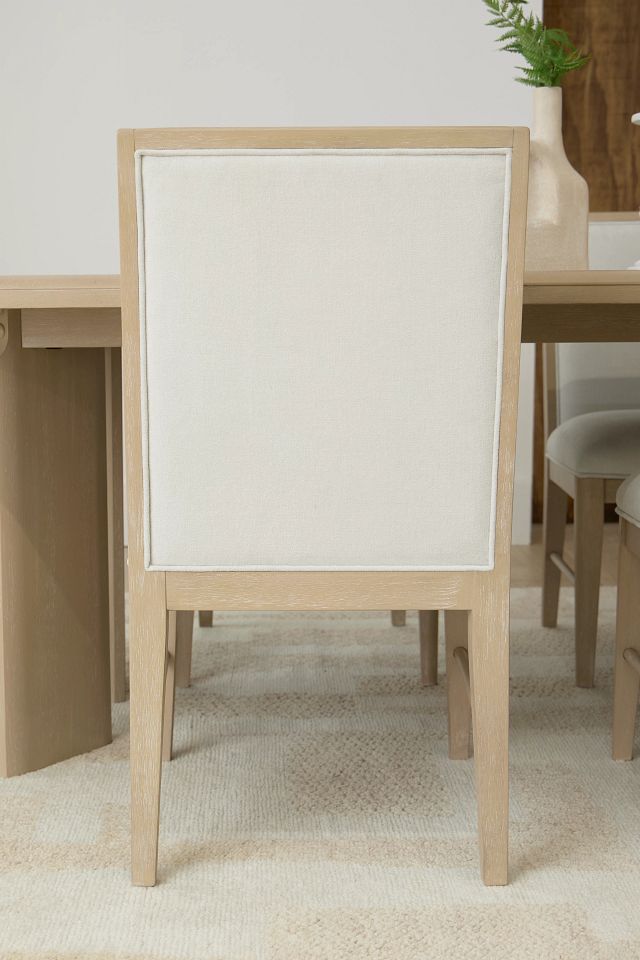 Castello Light Tone Upholstered Side Chair