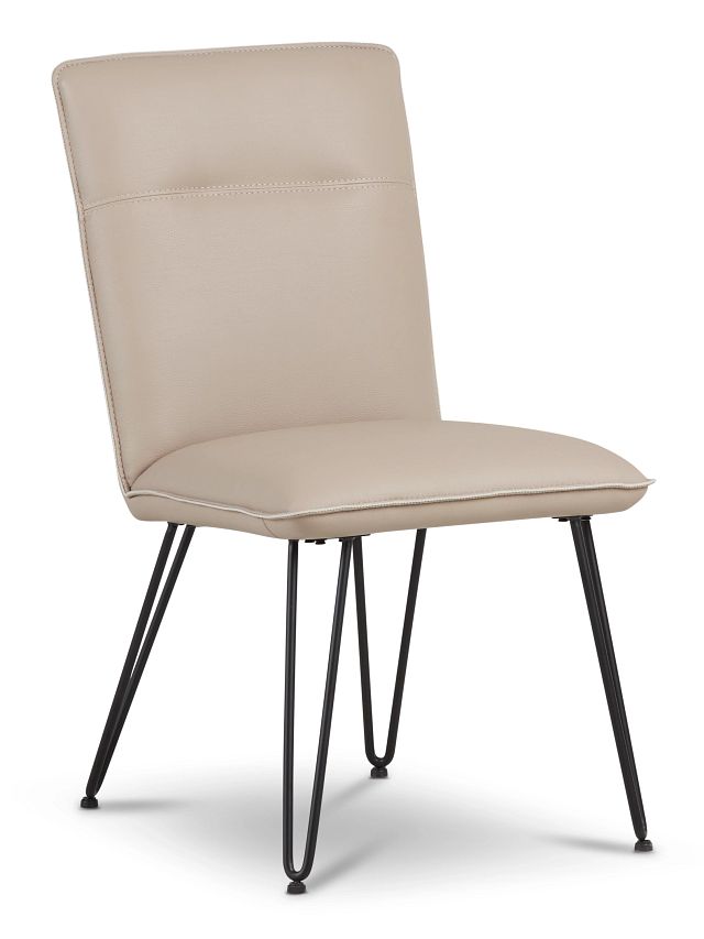 Demi Taupe Upholstered Side Chair