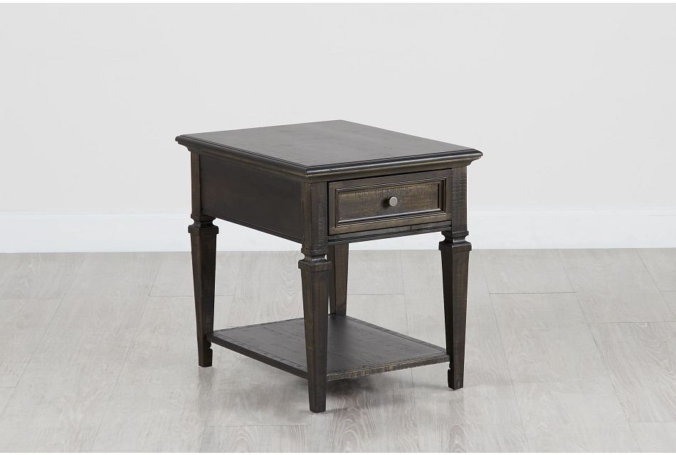 Sonoma Dark Tone Rectangular End Table