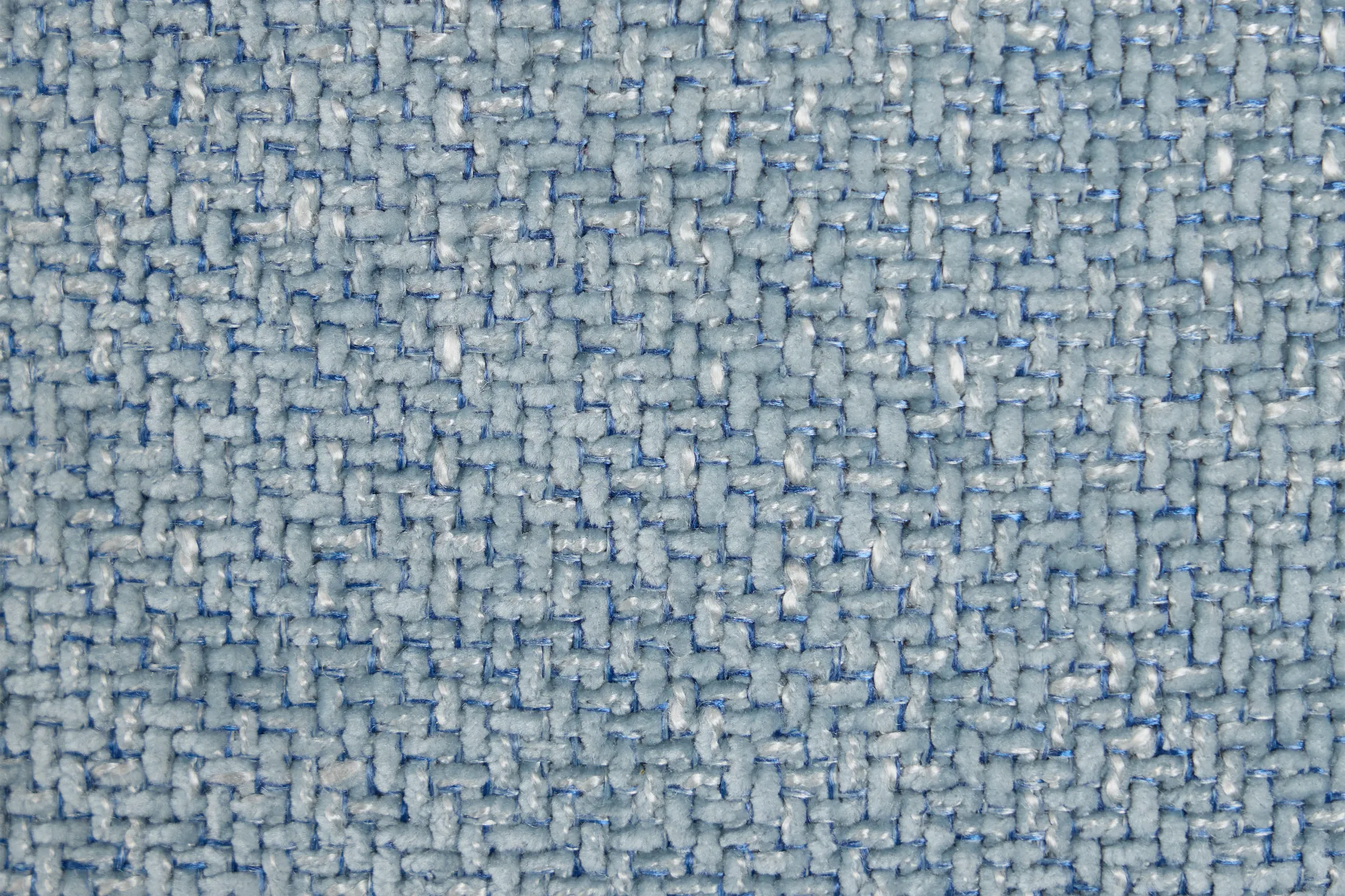 Hendrix Light Blue Fabric Small Right Chaise Power Extension Sectional