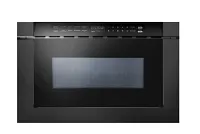 Xo Appliance 24 Series Black Stnl Steel Built-in Microwave