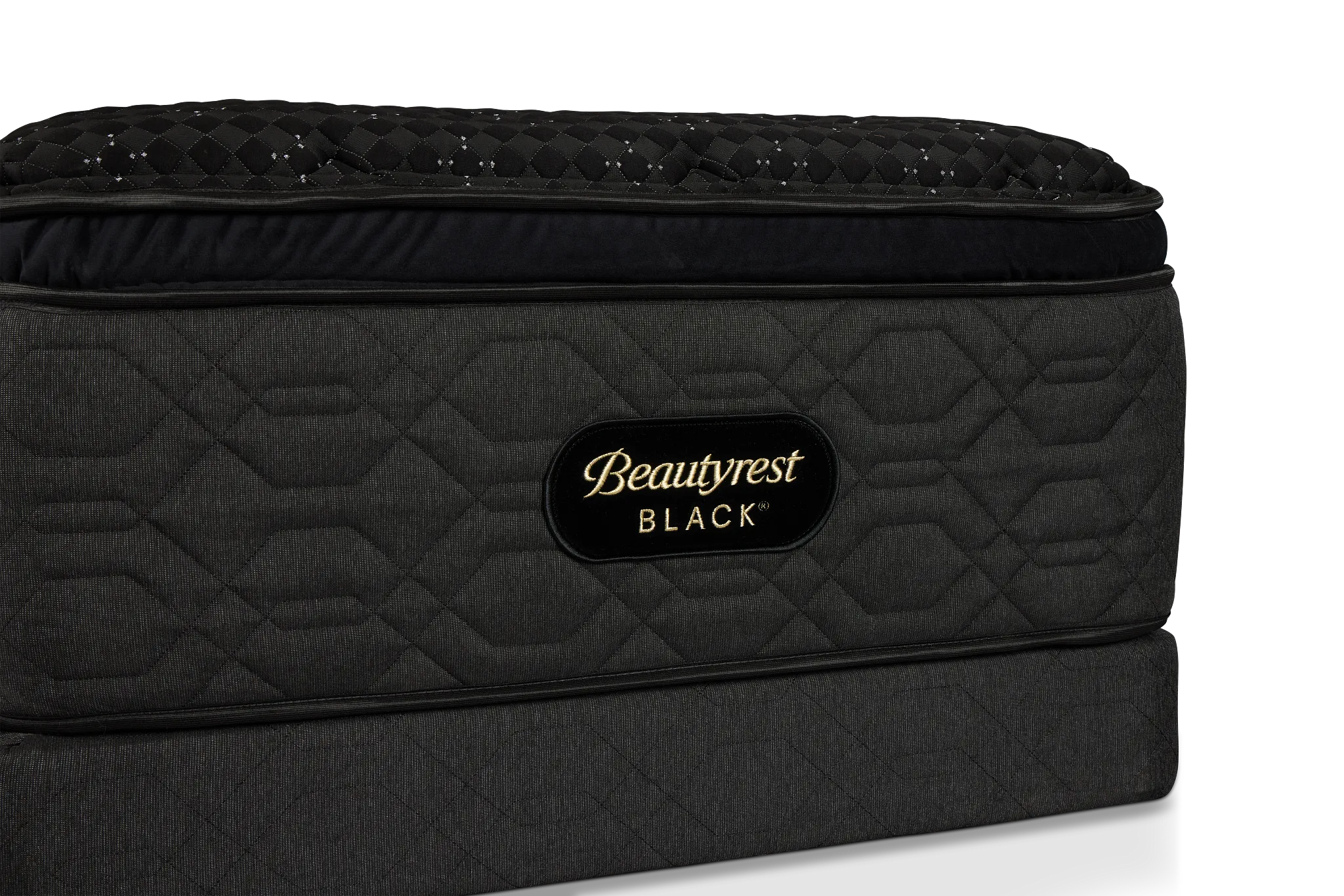 Beautyrest Black Series Three Medium Low-profile Mattress Set