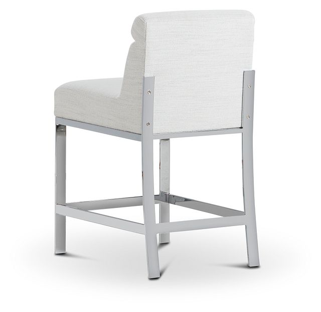 Ocean Drive Whitemetal 24" Upholstered Barstool