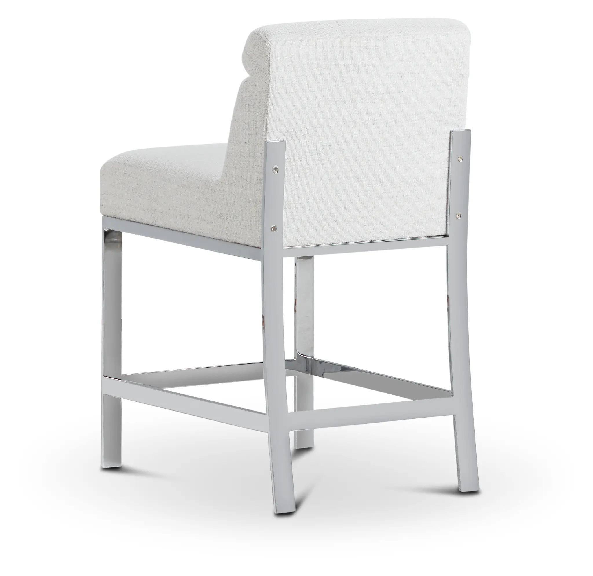 Ocean Drive Whitemetal 24" Upholstered Barstool Ocean Drive Whitemetal 24" Upholstered Barstool