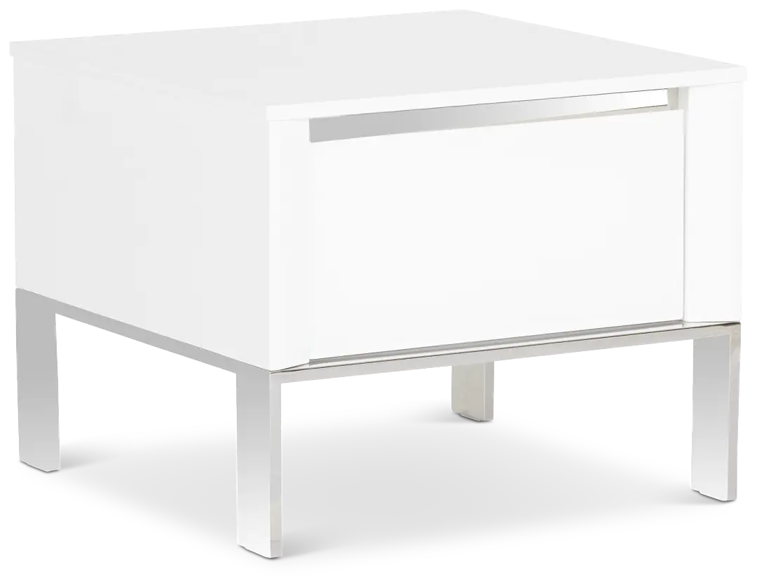 Vancouver White Square End Table Vancouver White Square End Table