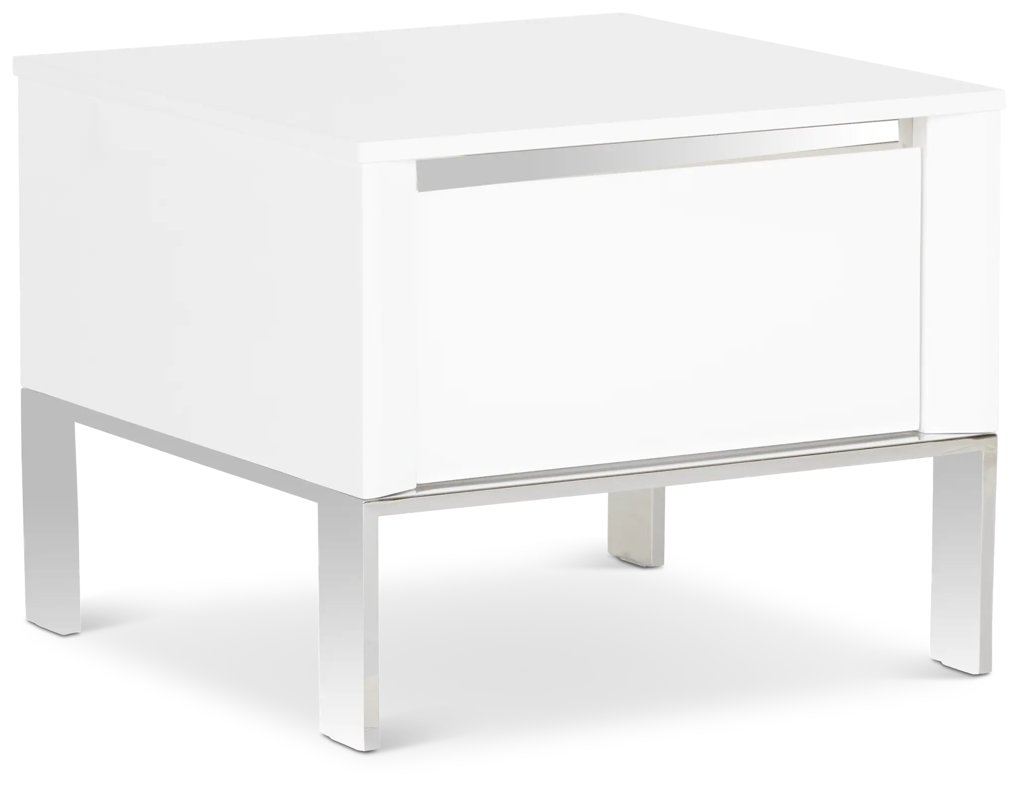 Vancouver White Square End Table Vancouver White Square End Table