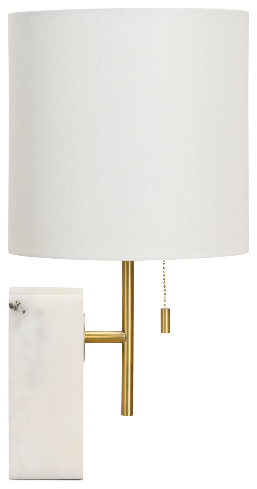 Aria White Marble Table Lamp