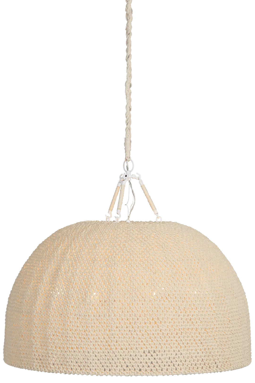 Waven White Pendant Waven White Pendant