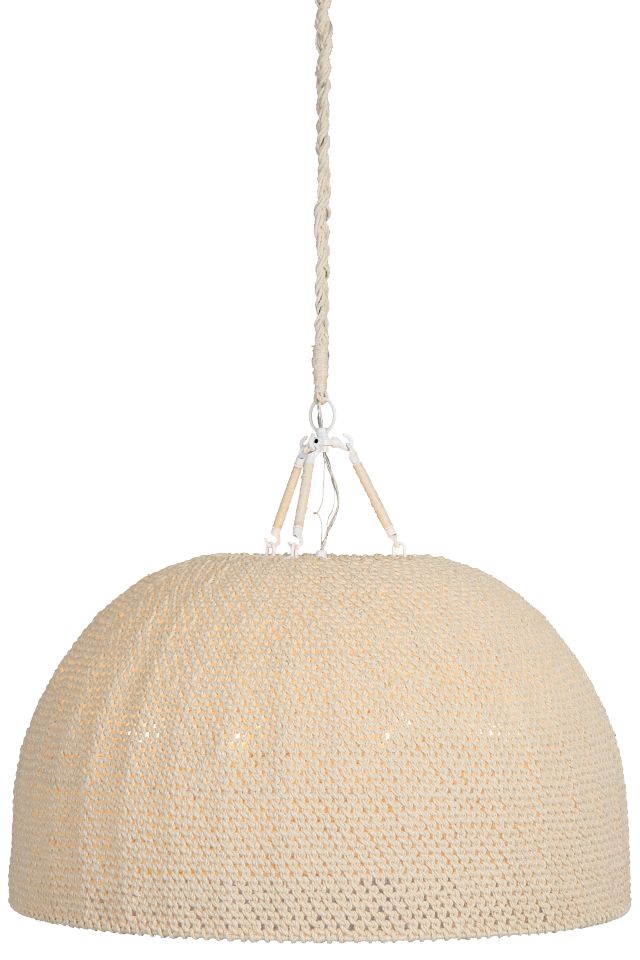 Waven White Pendant