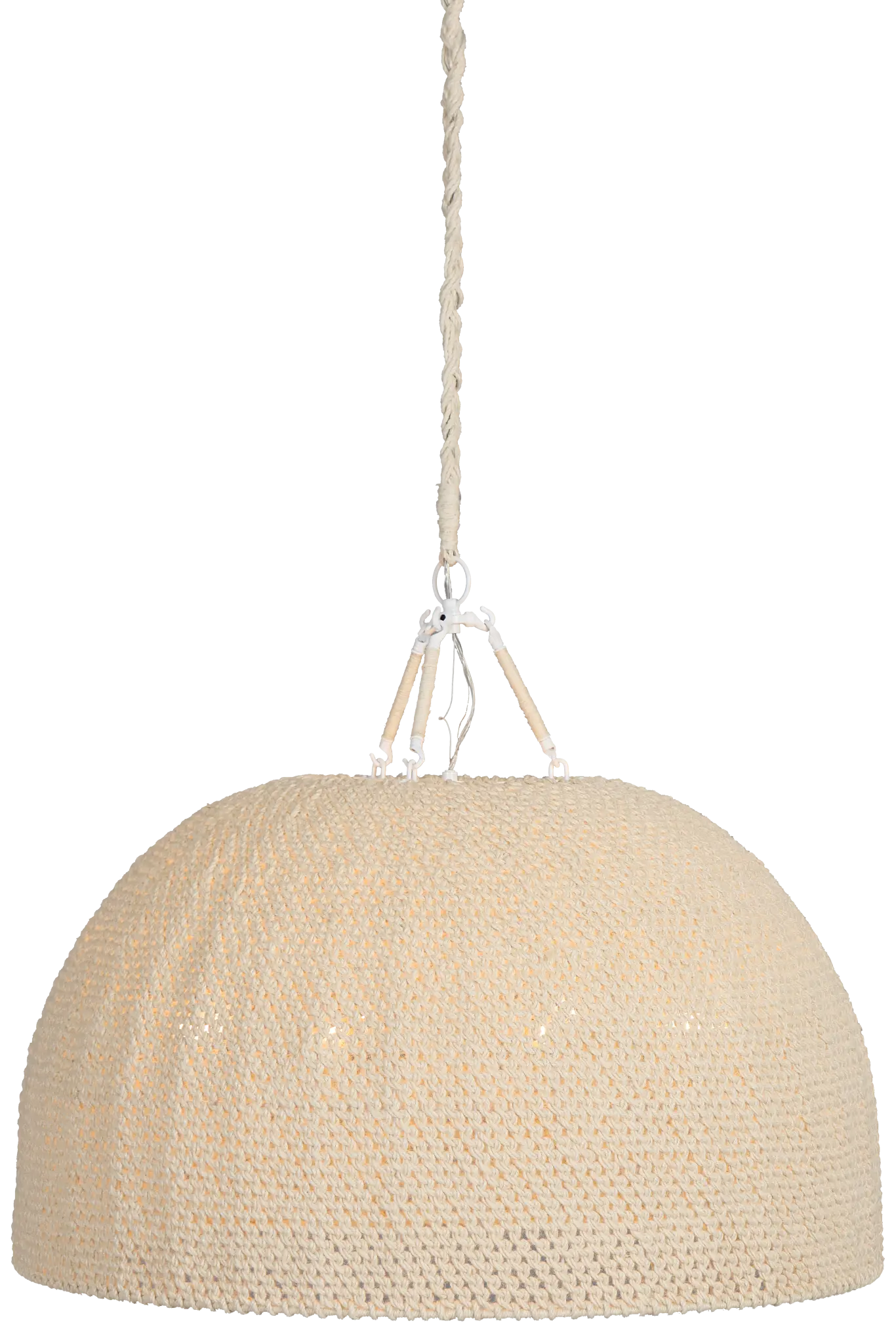 Waven White Pendant Waven White Pendant