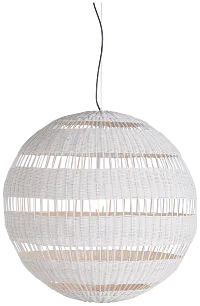 Sasha Beige Small Pendant