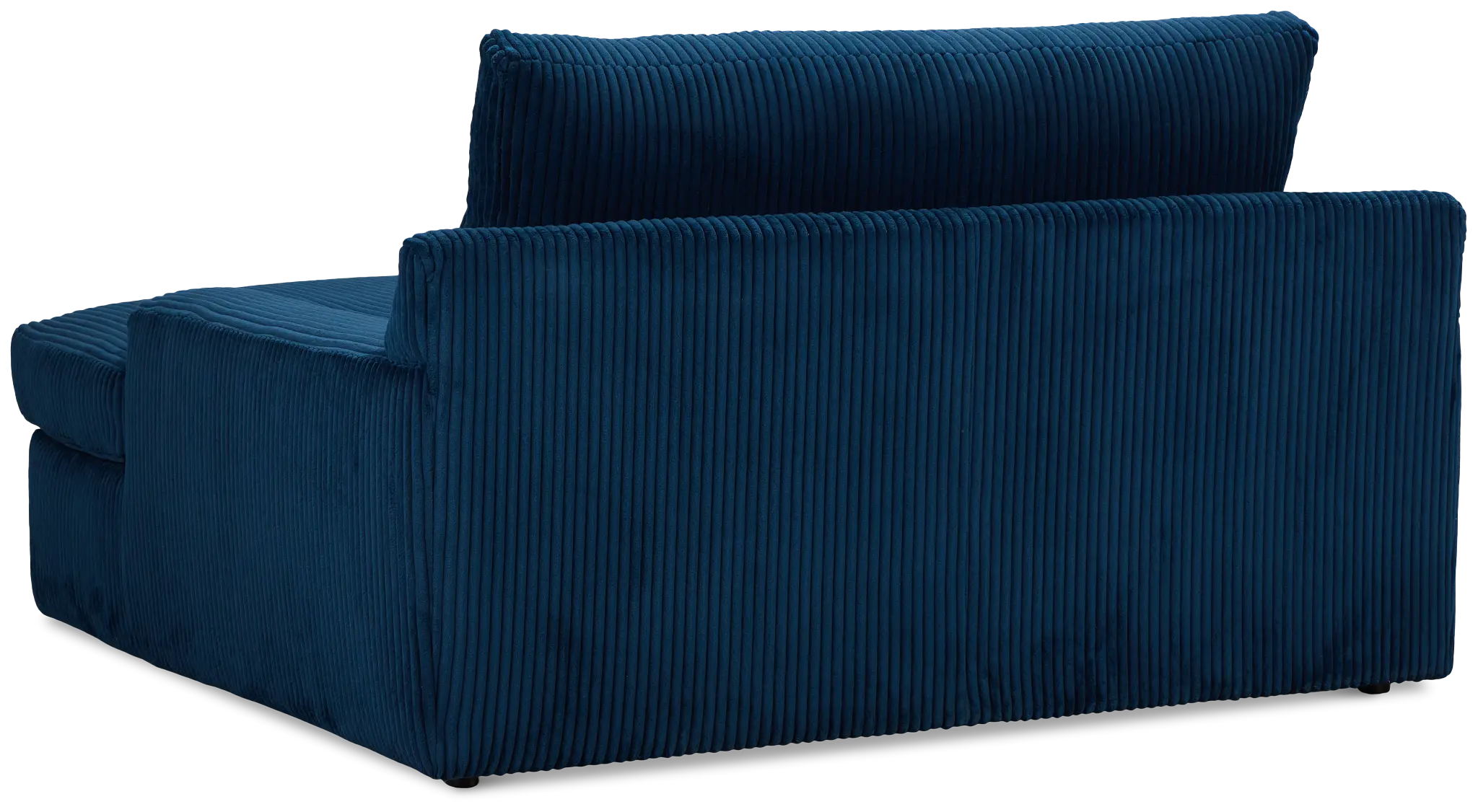 Charlie Dark Blue Fabric Chaise Charlie Dark Blue Fabric Chaise