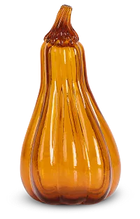 Pumpkin Small Orange Tabletop Accessory
