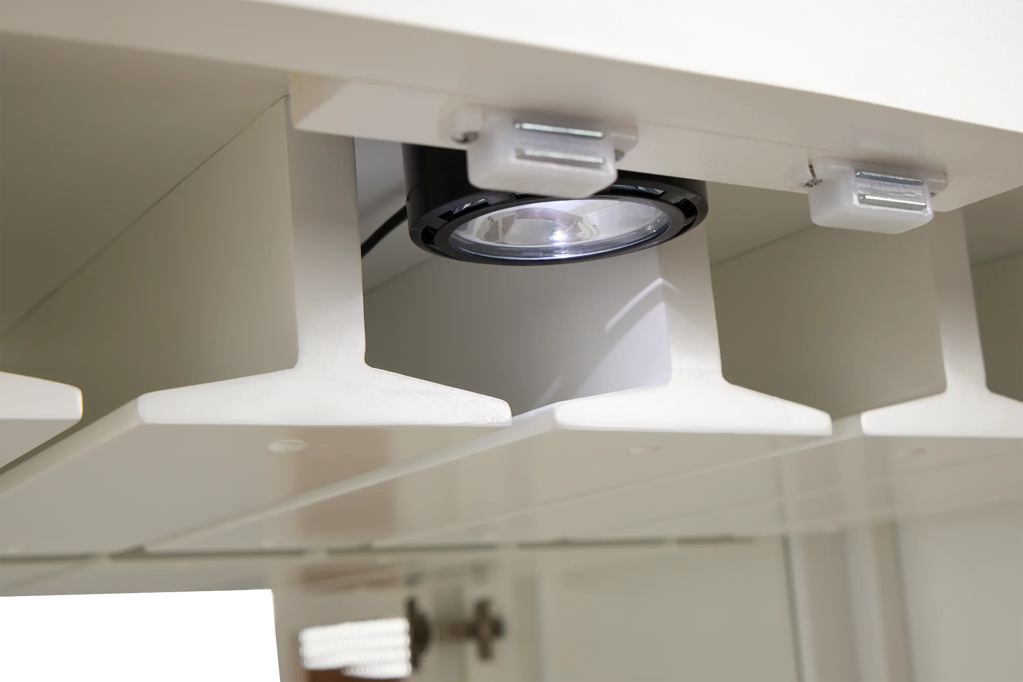 Nantucket Two-tone Woven Bar Cabinet