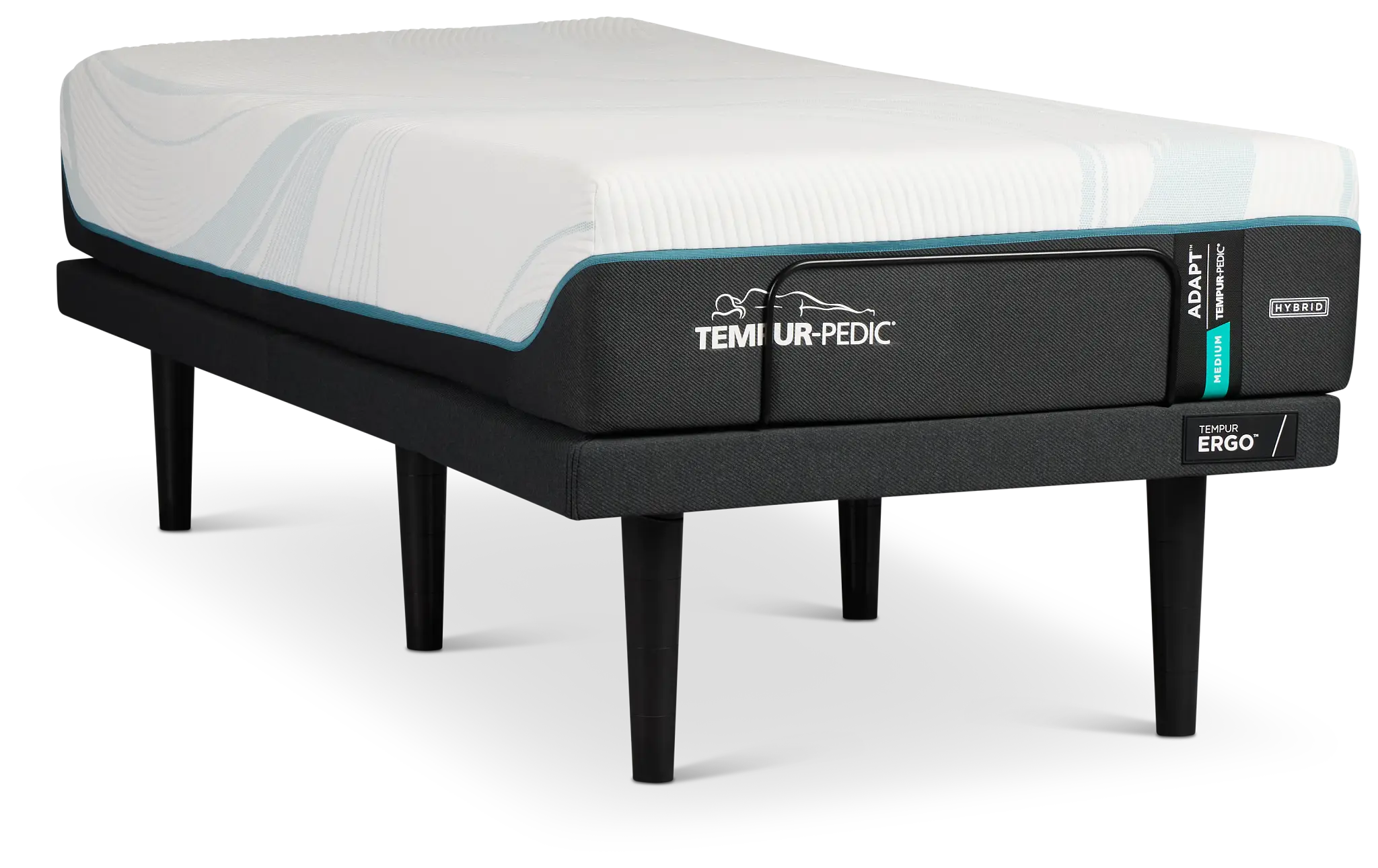 Tempur-pedic Tempur-adapt Medium Hybrid Ergo 3.0 Adjustable Mattress Set Tempur-pedic Tempur-adapt Medium Hybrid Ergo 3.0 Adjustable Mattress Set