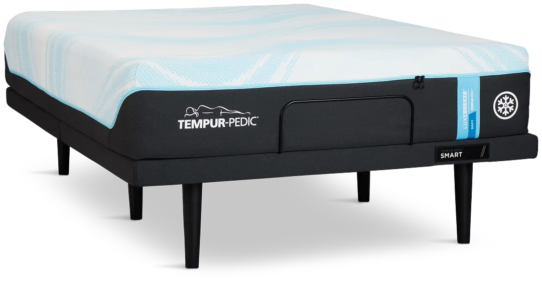 Tempur-pedic Tempur-luxebreeze Soft Ergo Smart Adjustable Mattress Set