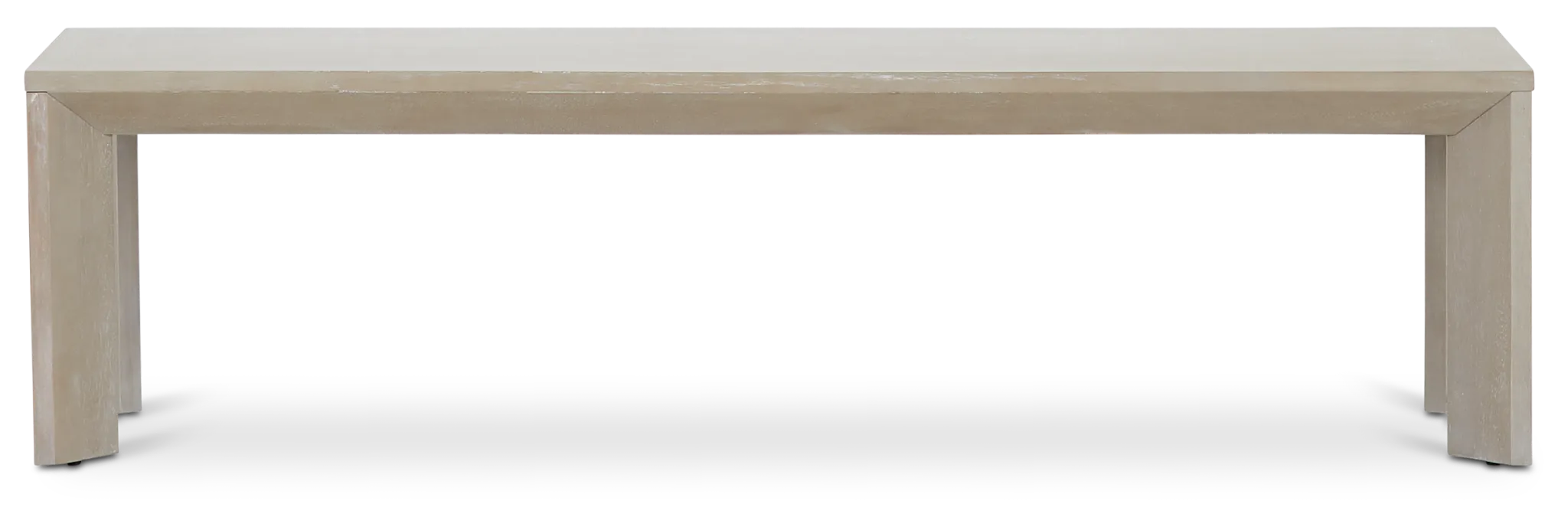 Destination Light Tone Dining Bench