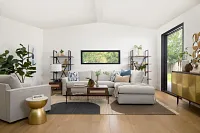 Davis Gray Micro Right Bumper Sectional