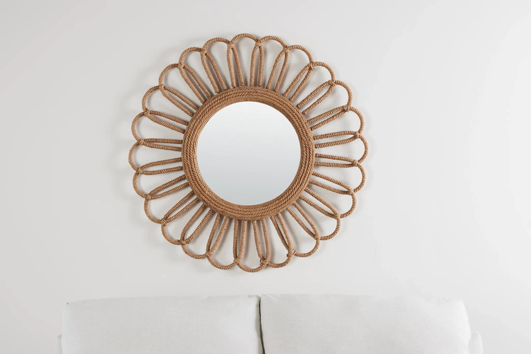 Naples Rope Jute Mirror