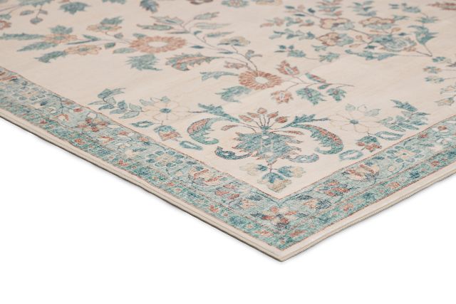 Lilly Light Blue 8x10 Area Rug