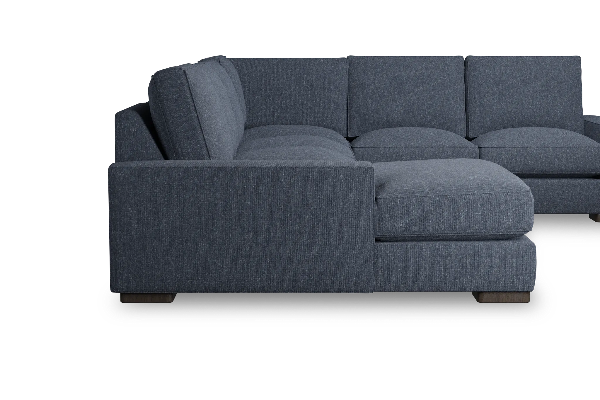 Edgewater Maguire Blue Medium Left Chaise Sectional