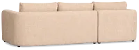 Alma Taupe Fabric Left Chaise Sectional