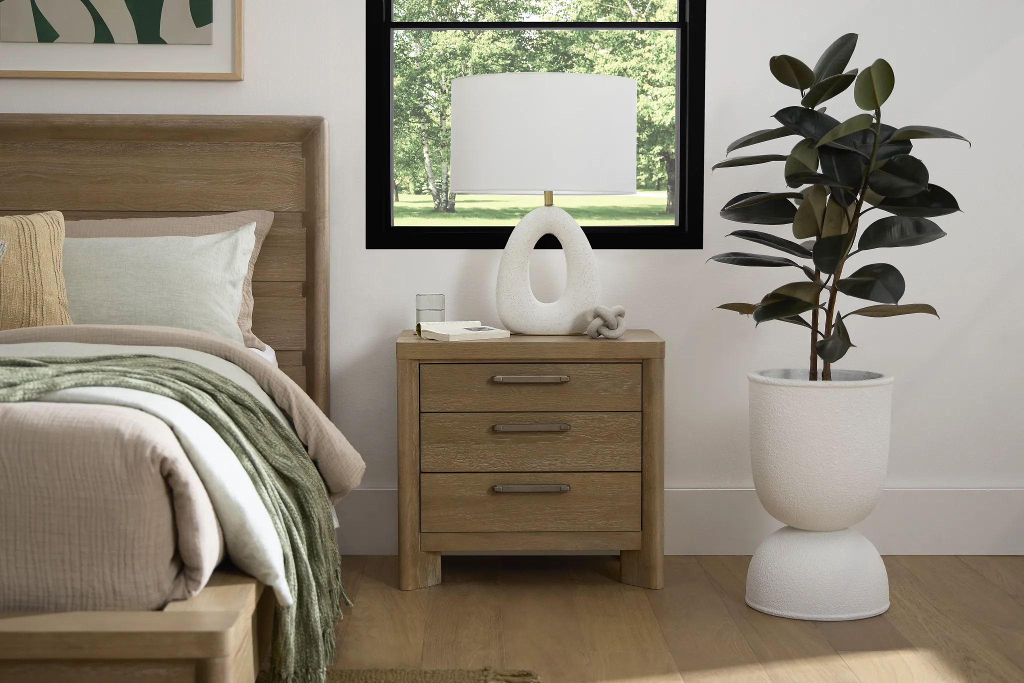 Alton Light Tone Nightstand