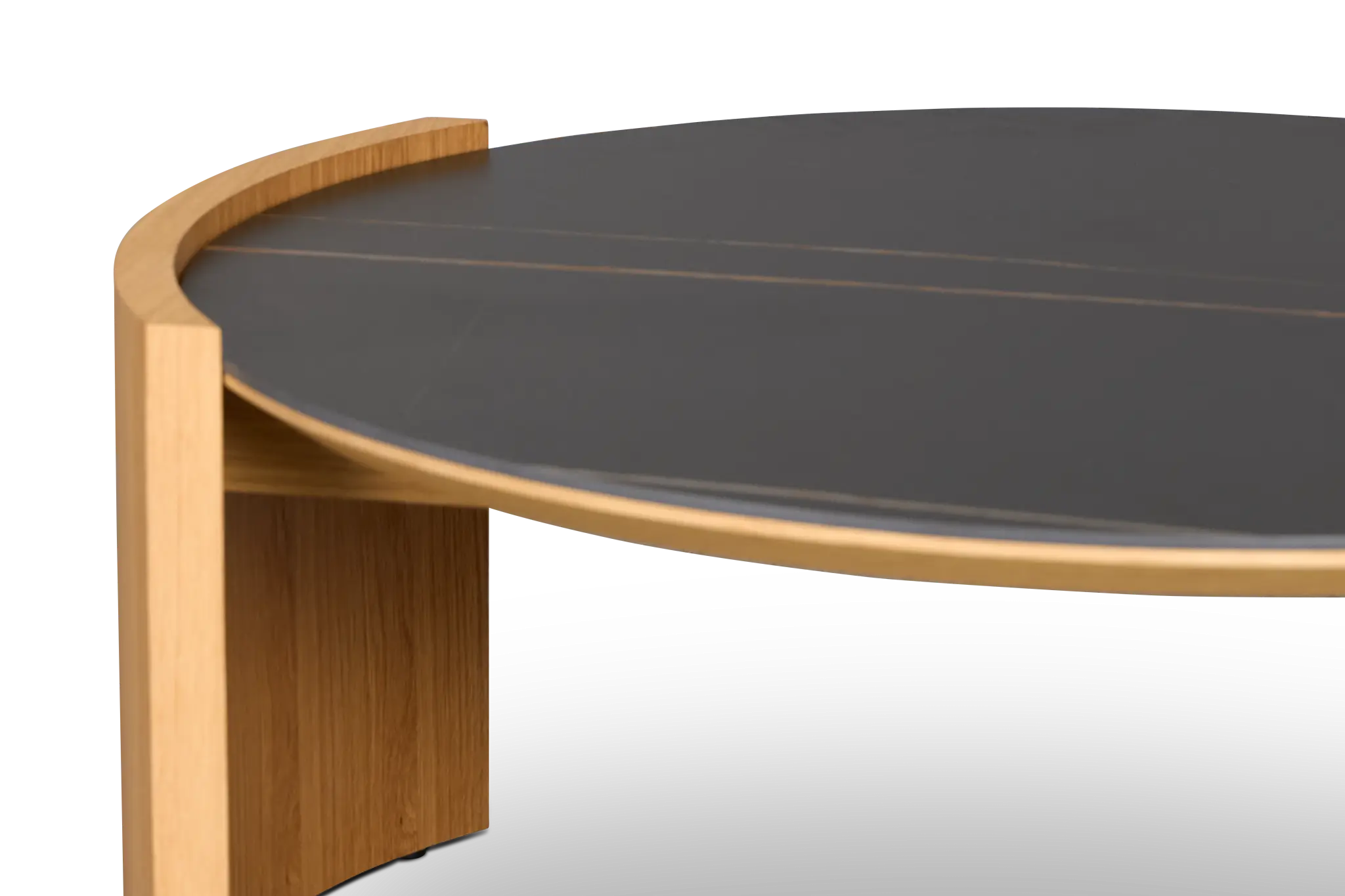 Nomad Light Tone Ceramic Round Coffee Table Nomad Light Tone Ceramic Round Coffee Table