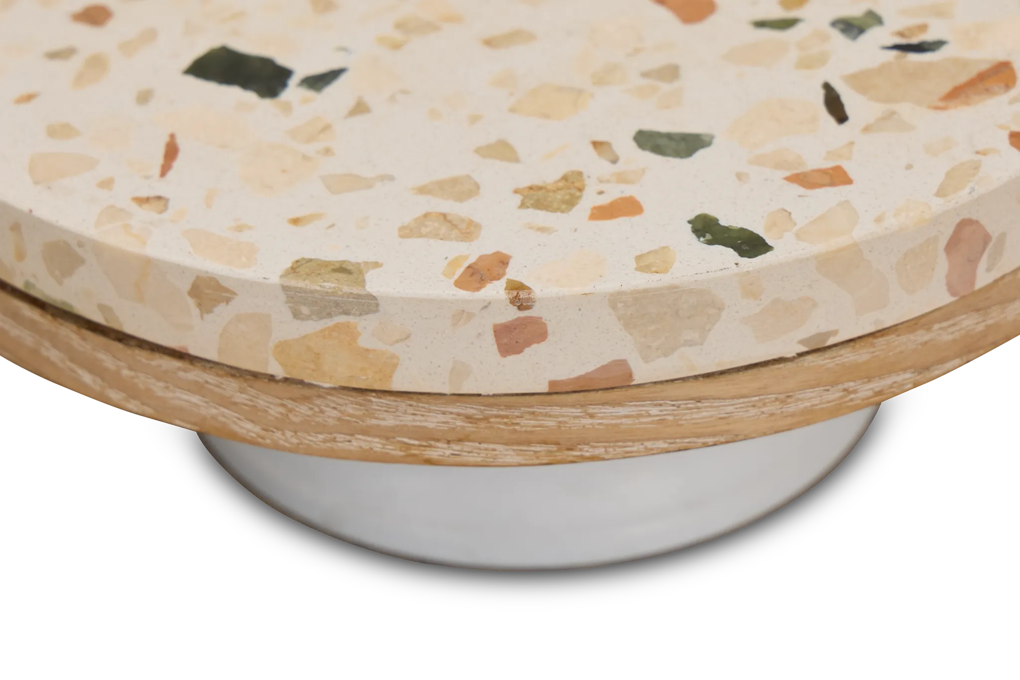 Cody White Terrazzo Tray