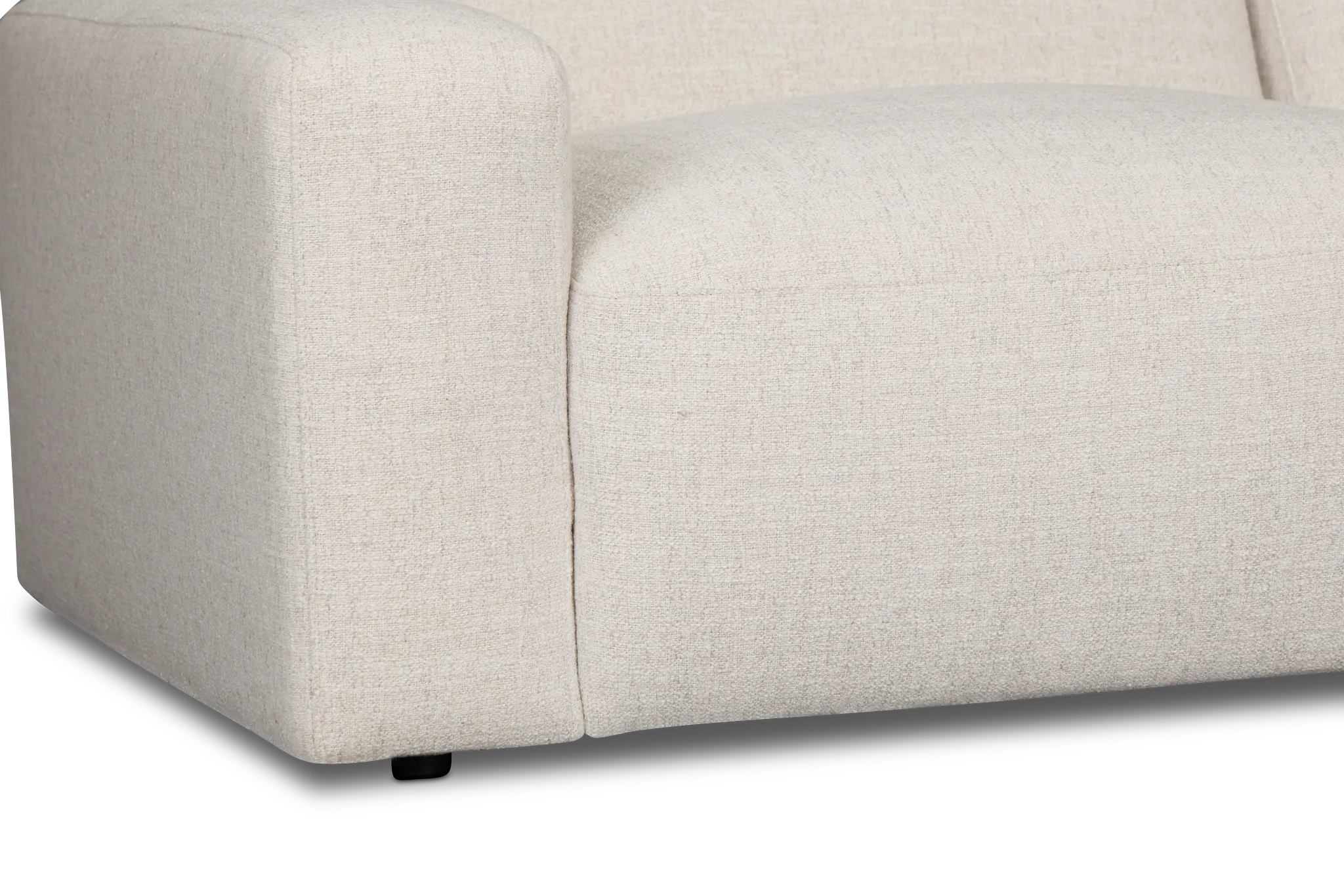 Baylor Light Beige Fabric 3-piece Modular Sofa