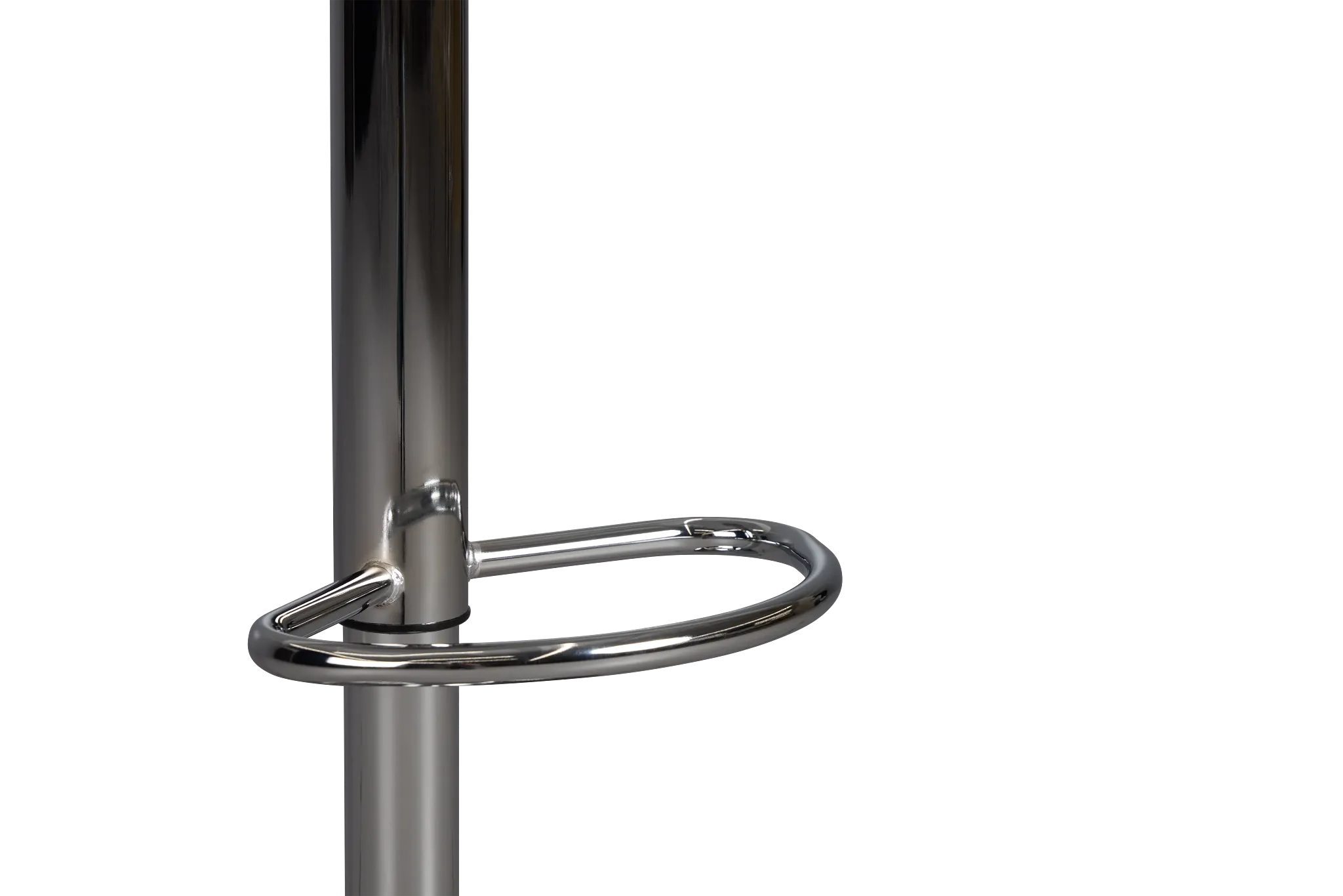 Colton White Adjustable Stool