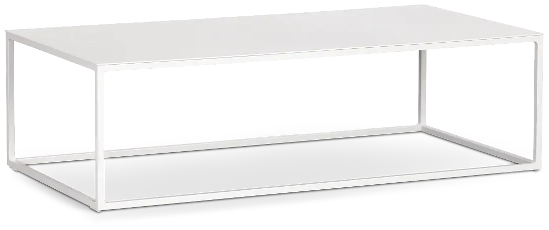 Malaga White Rect Coffee Table Malaga White Rect Coffee Table