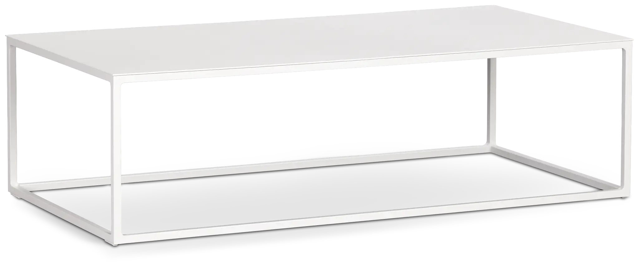 Malaga White Rect Coffee Table Malaga White Rect Coffee Table