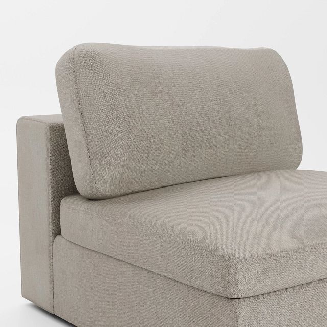 Destin Revenue Beige Fabric Swivel Chair