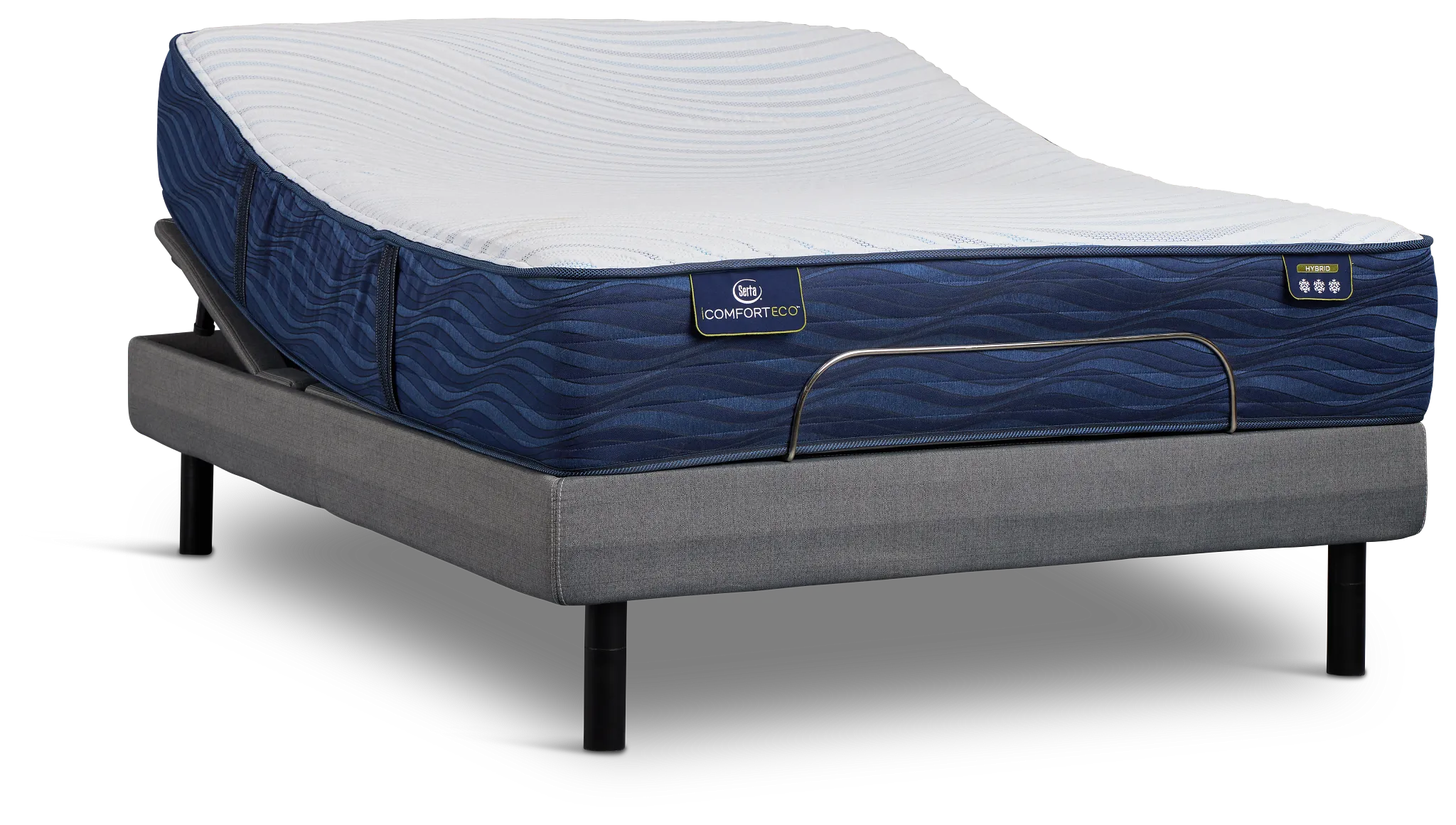 Serta Icomfort Eco S30ltx Medium Motion Perfect 4 Adjustable Base Set