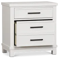 Anton White Nightstand