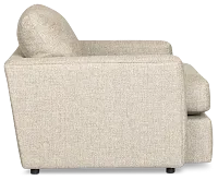 Maxwell Dark Gray Fabric Oversized Chair