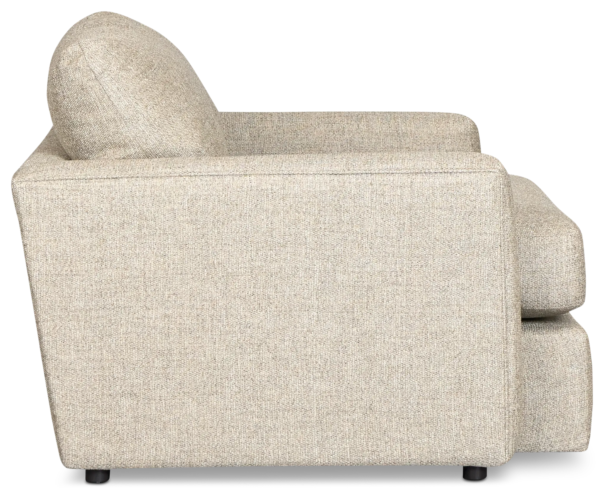 Maxwell Dark Gray Fabric Oversized Chair Maxwell Dark Gray Fabric Oversized Chair