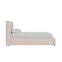 Grayton Joya Light Pink 44" Upholstered Platform Bed